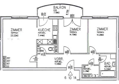 Wohnungsplan