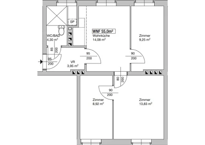 Wohnungsplan