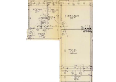 Wohnungsplan