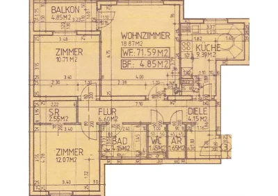 Wohnungsplan