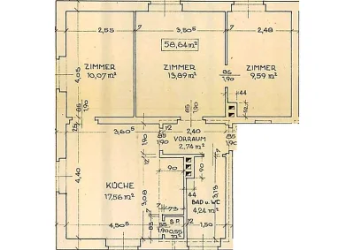 Wohnungsplan