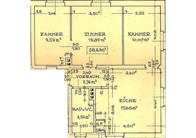 Wohnungsplan
