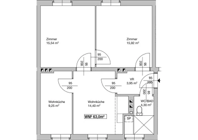Wohnungsplan