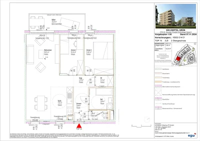 Wohnungsplan