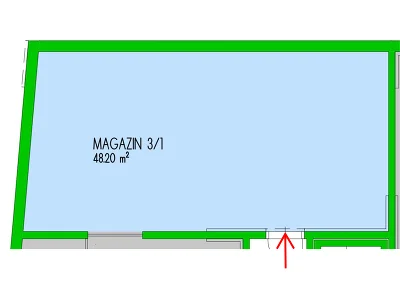 Magazin 3/1 - 48,20 m²