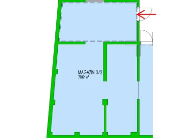 Magazin 3/2 - 71,89 m²