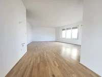Blick vom Küchenbereich ins Wohnzimmer