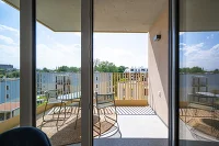 Ausblick Balkon