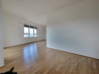 Blick vom Küchenbereich ins Wohnzimmer