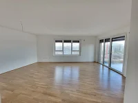 Blick vom Flur ins Wohnzimmer
