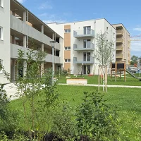 einviertelgrün Wohnhausanlage