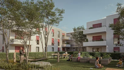Vorschaubild des Projekts „Unterwaltersdorf - grünes Wohnerlebnis“