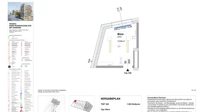 Vorschaubild des Objekts „1-Zimmer-Büro, Top 109“
