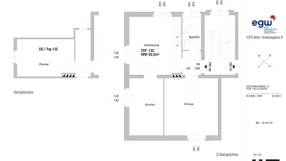 Vorschaubild des Objekts „3-Zimmer-Wohnung, Top 132“
