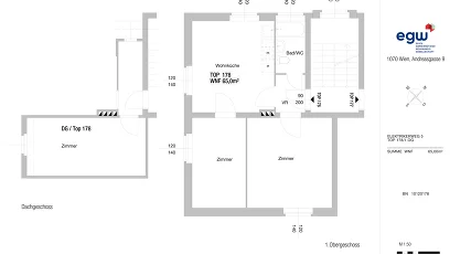 Vorschaubild des Objekts „3-Zimmer-Wohnung, Top 178“