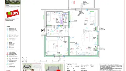 Vorschaubild des Objekts „2-Zimmer-Wohnung mit Balkon, Top 7“