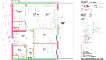Vorschaubild des Objekts „3-Zimmer-Wohnung mit Terrasse, Top 2“