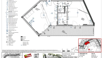 Vorschaubild des Objekts „2-Zimmer-Wohnung mit Loggia, Top 20“