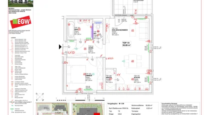 Vorschaubild des Objekts „2-Zimmer-Wohnung mit Balkon, Top 19“