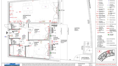 Vorschaubild des Objekts „3-Zimmer-Wohnung mit Loggia, Terrasse und Garten, Top 2“