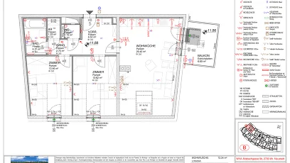 Vorschaubild des Objekts „3-Zimmer-Wohnung mit Balkon, Top 50“