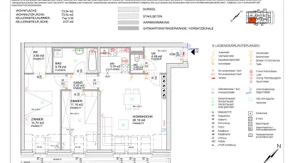 Vorschaubild des Objekts „3-Zimmer-Wohnung, Top 34“