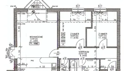 Vorschaubild des Objekts „3-Zimmer-Wohnung mit Terrasse, Top 113“