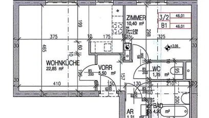 Vorschaubild des Objekts „2-Zimmer-Wohnung, Top 2“