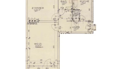 Vorschaubild des Objekts „2-Zimmer-Wohnung mit Loggia, Top 1“