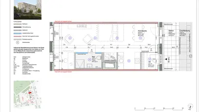 Vorschaubild des Objekts „1-Zimmer-Wohnung mit Balkon, Top 9“