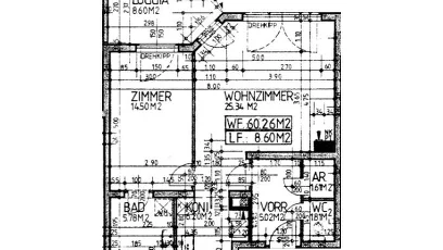 Vorschaubild des Objekts „2-Zimmer-Wohnung mit Loggia, Top 233“
