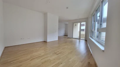 Vorschaubild des Objekts „ERSTBEZUG! 2-Zimmer-Wohnung mit Balkon, Top 2“