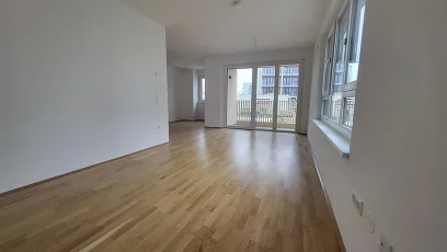 Vorschaubild des Objekts „ERSTBEZUG! 2-Zimmer-Wohnung mit Balkon, Top 4“