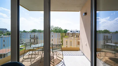 Vorschaubild des Objekts „ERSTBEZUG! 2-Zimmer-Wohnung mit Balkon, Top 17“