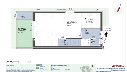 Vorschaubild des Objekts „Reihenhaus mit Terrasse und Garten, Top 17A“