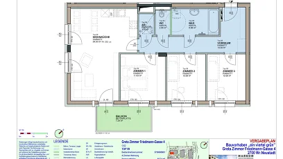 Vorschaubild des Objekts „4-Zimmer-Wohnung mit Balkon, Top 9“