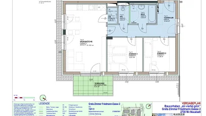 Vorschaubild des Objekts „3-Zimmer-Wohnung mit Terrasse, Top 1“