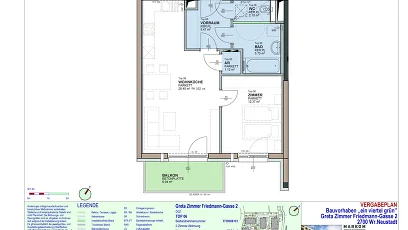 Vorschaubild des Objekts „2-Zimmer-Wohnung mit Balkon, Top 6“