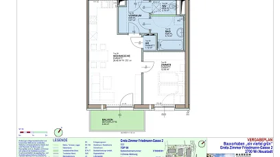 Vorschaubild des Objekts „2-Zimmer-Wohnung mit Balkon, Top 8“